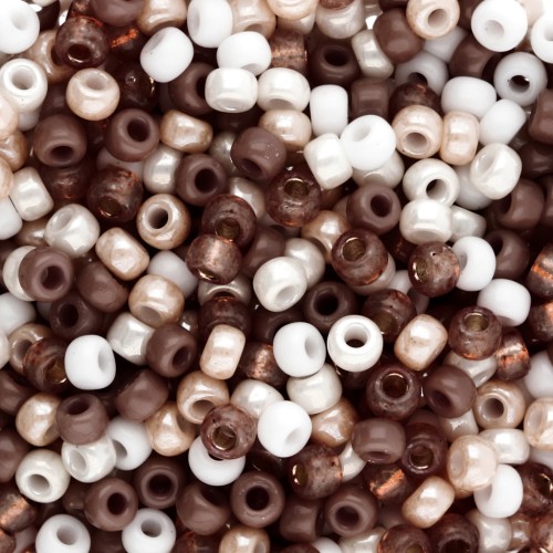 Mix di perline Miyuki 8/0 - Soft Beige x 8 g