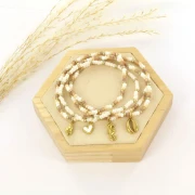 Mix di perline Miyuki 8/0 - Soft Beige x 8 g