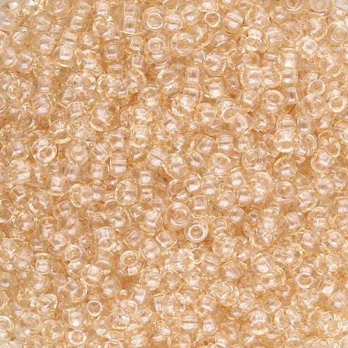 Rocaille Miyuki 11/0 161 - Trasparente Champagne Luster x8g