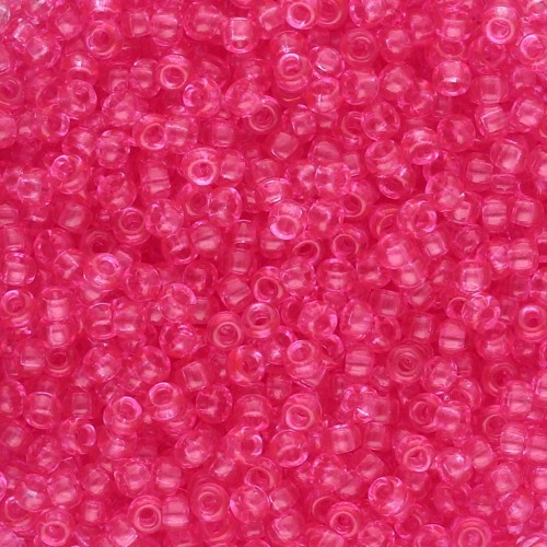 Rocaille Miyuki 11/0 1308 - Tinto trasparente Bubble Gum Pink x8g