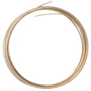 Filo di ottone da 1,25 mm per la creazione di gioielli - Ottone grezzo x 3 m|raw }}