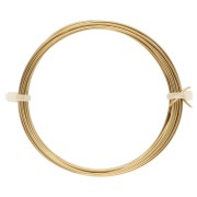 Filo di ottone da 1 mm per la creazione di gioielli - Ottone grezzo x 4 m