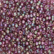 Rocaille Miyuki 11/0 256D - Ametista scura trasparente AB x8g