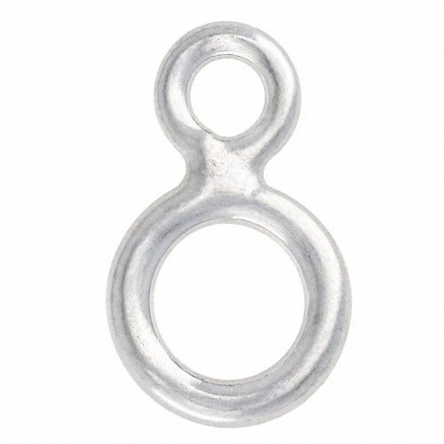 Anelli doppi saldati 7x4,5 mm - Argento 925 x5