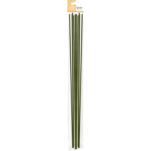 Set di 10 steli di fiori da 40 cm - Artemio - Verde