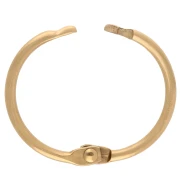 Portachiavi ad anello da 31 mm - Acciaio inossidabile 304 Dorato x1