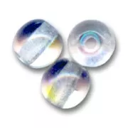 Perle tonde mm. 4 Crystal AB x50