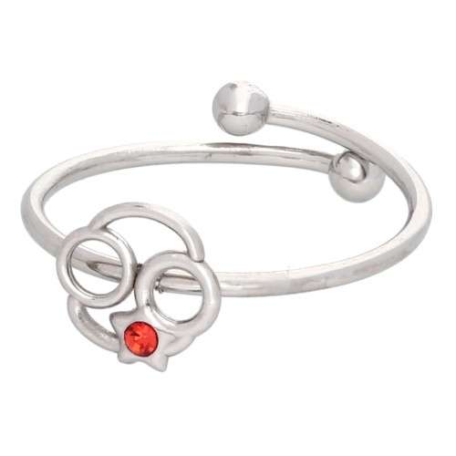 Anello regolabile con segno zodiacale - Cancro - Acciaio inossidabile 304L - Hyacinth x1