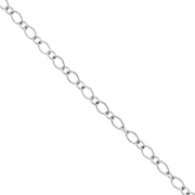 Catena a maglie fantasiate alternate da 6,3 mm - Acciaio inossidabile 304 x 1 m