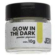 Pigmento in polvere in flacone - Jesmonite - Glow in the dark x10g