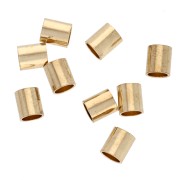 Tubi frantumabili 3,5x4 mm Oro x50
