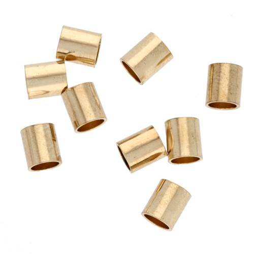Tubi frantumabili 3,5x4 mm Oro x50