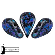 Crystal - Perla in vetro Amos® di Puca® 5x8 mm - Enamel Blue x10 g Perla in vetro Amos® di Puca® 5x8 mm - Enamel Blue x10 g