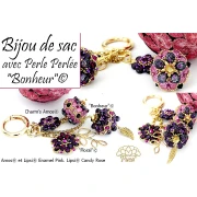 Perla in vetro Amos® di Puca® 5x8 mm - Smalto arancione x10 g