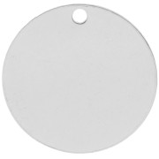 Zecchino da incidere 16 mm - spessore 0,4 mm - Argento 925 x1
