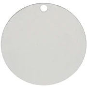 Zecchino da incidere 18 mm - spessore 0,4 mm - Argento 925 x1