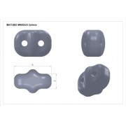 MiniDuo mm.2x4 Opaque Beige Luster x10g