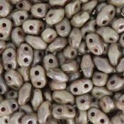 MiniDuo 2x4 mm - Travertino bianco opaco Dark Mat x10g