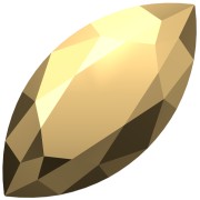 Navetta PureCrystal 4210 10x5 mm - Crystal Aurum x1