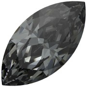 Navette PureCrystal 4210 10x5 mm - Crystal Silver Night x1