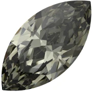 Navetta PureCrystal 4210 10x5 mm - Black Diamond x1