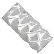 Perla a tubo 10x4,5 mm con effetto diamantato - Argento 925 x1