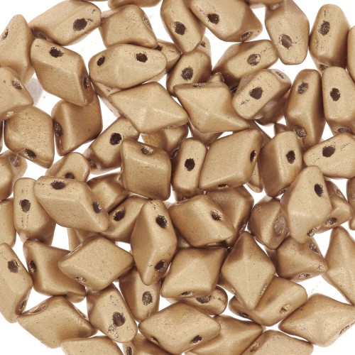 Diamonduo 2-hole mm.5x8 Gold Mat x10g