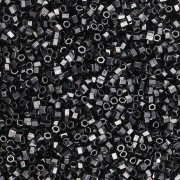 Miyuki Delica 15/0 Hex Cut DBSC0001 - Gunmetal x5g