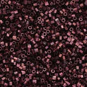 Miyuki Delica 15/0 Hex Cut DBSC0012 - Dark Raspberry Metallic x5g