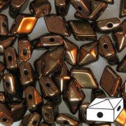Diamonduo 2-hole mm.5x8 Dark Bronzo x10g|raw }}