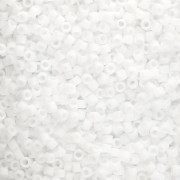 Miyuki Delica 11/0 DB0750 - Bianco opaco opaco x8g