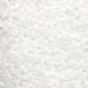 Miyuki Delica 11/0 DB0750 - Bianco opaco opaco x8g