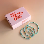 I miei gioielli fai da te - Kit braccialetto di perline Miyuki con perle di pesce