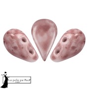 Perla di vetro Amos® di Puca® 5x8 mm - Topaz Mishmash x10 g