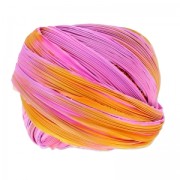 twill di seta Shibori Pink Sunset x10cm|raw }}