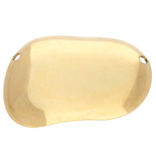 Distanziatore a forma di spazio vuoto irregolare 30x45 mm - Acciaio inossidabile 304 Dorato x1