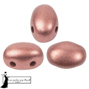 Crystal - Perla in vetro Samos® di Puca® 5x7 mm - Bronzo Light Rose x10 g Perla in vetro Samos® di Puca® 5x7 mm - Bronzo Light Rose x10 g