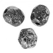 Sfaccettate mm. 4 Jet Tweedy Silver x50|raw }}