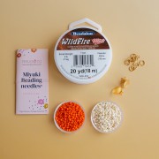 I miei gioielli fai da te - Kit per orecchini con perline a forma di stella marina