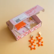 I miei gioielli fai da te - Kit per orecchini con perline a forma di stella marina