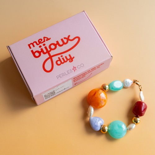 I miei gioielli fai-da-te - Kit bracciale XXL vintage con mix di perle