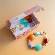 I miei gioielli fai-da-te - Kit bracciale XXL vintage con mix di perle