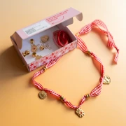 I miei gioielli fai da te - Kit per collana con nastro in percalle e ciondoli a forma di cuore