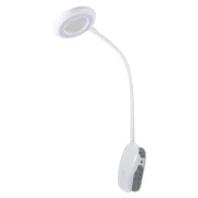 Lampada con lente d'ingrandimento a LED ricaricabile PURElite con clip x1