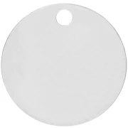 Zecchino da incidere 12 mm - spessore 0,4 mm - Argento 925 x1