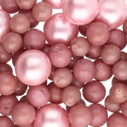 Assortimento di perle bohémien - Mix Salmone x50g