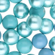 Assortimento di perle bohémien - Mix verde-blu x 50 g