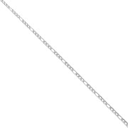Catena a maglia figaro alternata (1x3) 2,9 mm - Acciaio inossidabile 316L x 50 cm