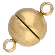 Chiusura a sfera magnetica da 8 mm - Acciaio inossidabile 303 Dorato x1