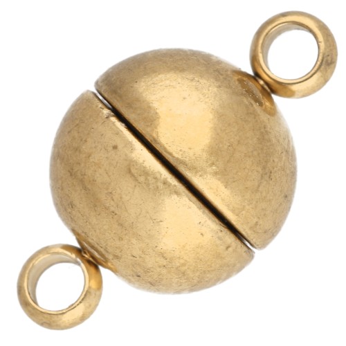 Chiusura a sfera magnetica da 8 mm - Acciaio inossidabile 303 Dorato x1